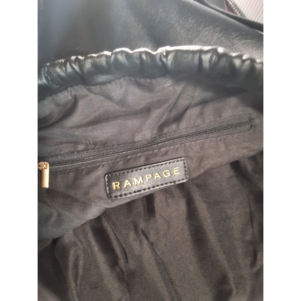 Rampage Draw String Backpack, Leather - image 6